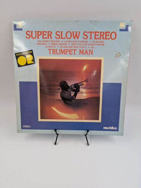 Vinyle 33 tours Super Slow Stro, Trumpet Man (Dolannes...) 12 Vulbens (74)