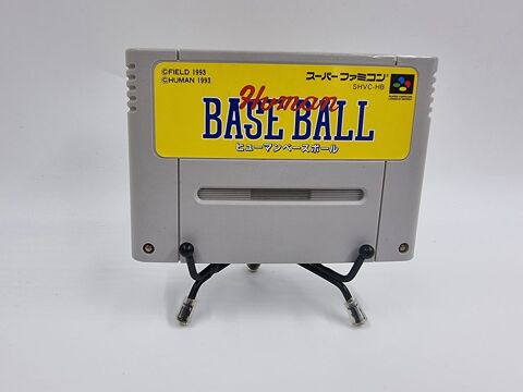 Jeu Super Nintendo (SNES) Human Base Ball (JAP) en loose 3 Vulbens (74)