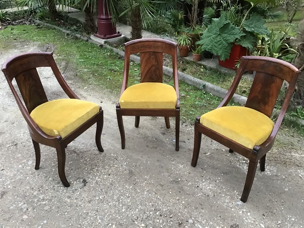 3 chaises gondoles Meubles