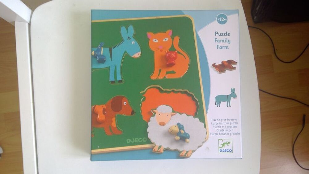 5€ PUZZLE FAMILY FARM djeco
Jeux / jouets