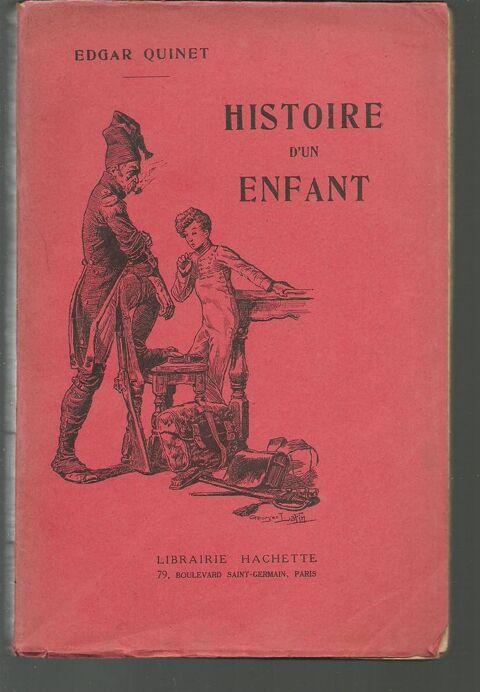 Edgar QUINET Histoire d'un enfant Edition 1934 8 Montauban (82)