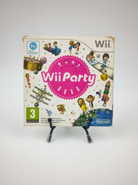 Jeu Nintendo Wii Wii Party en pochette sans notices 21 Vulbens (74)