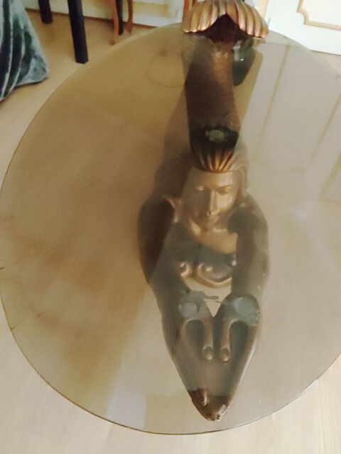 table basse verre ovale bas sirene 0 Terrenoire (42)