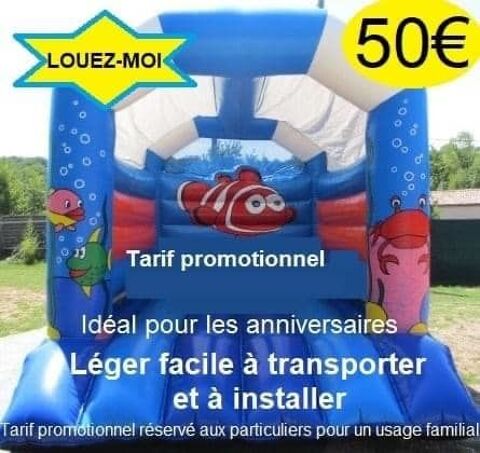 Chateau gonflable 50 Albi (81)