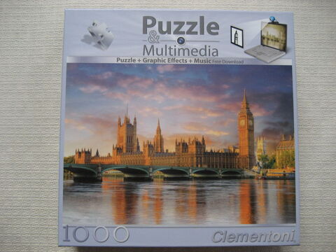 Puzzle 1000p & multimedia Clementoni   London   , neuf 22 Reims (51)
