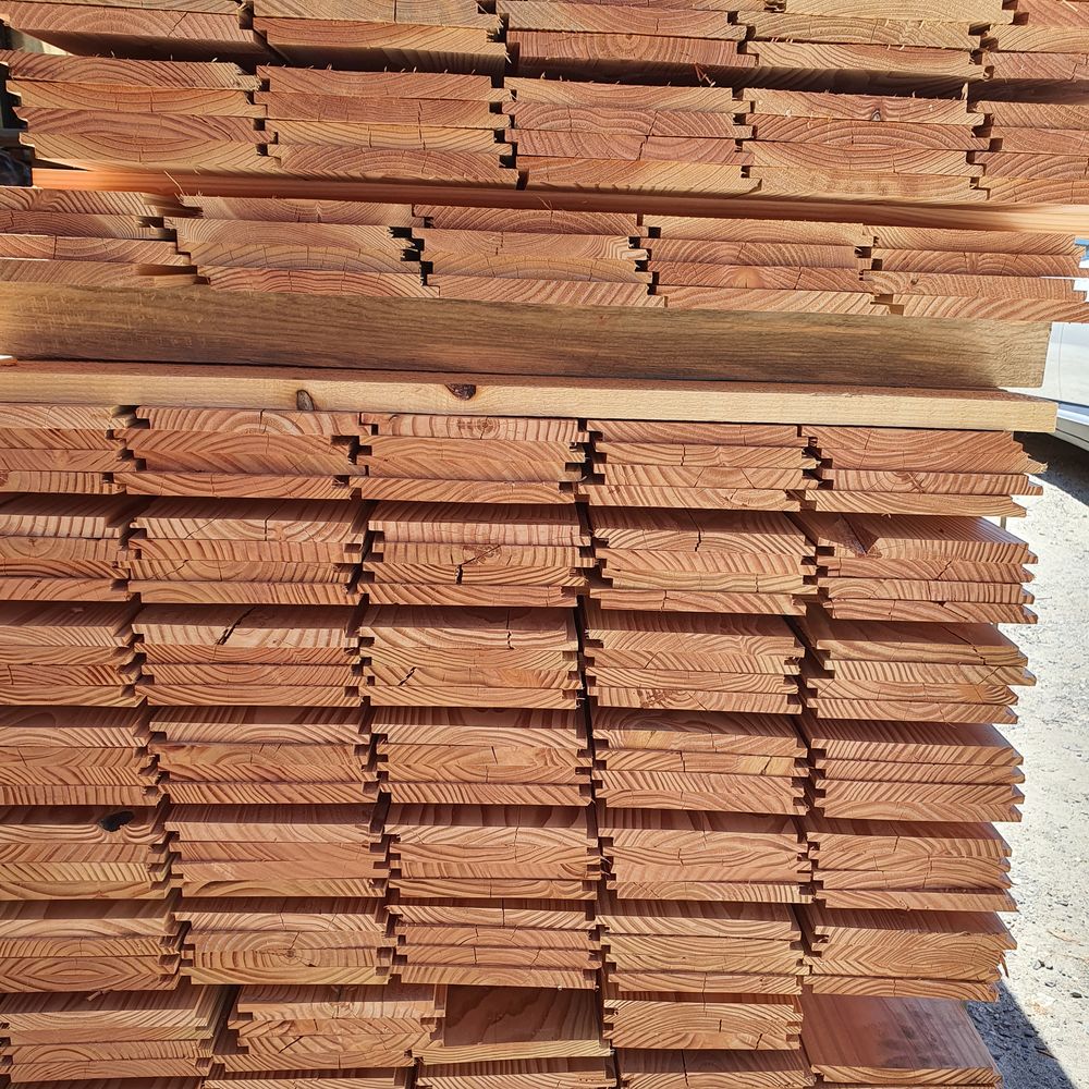 BARDAGE RABOT&Eacute; Pin des Landes Bricolage