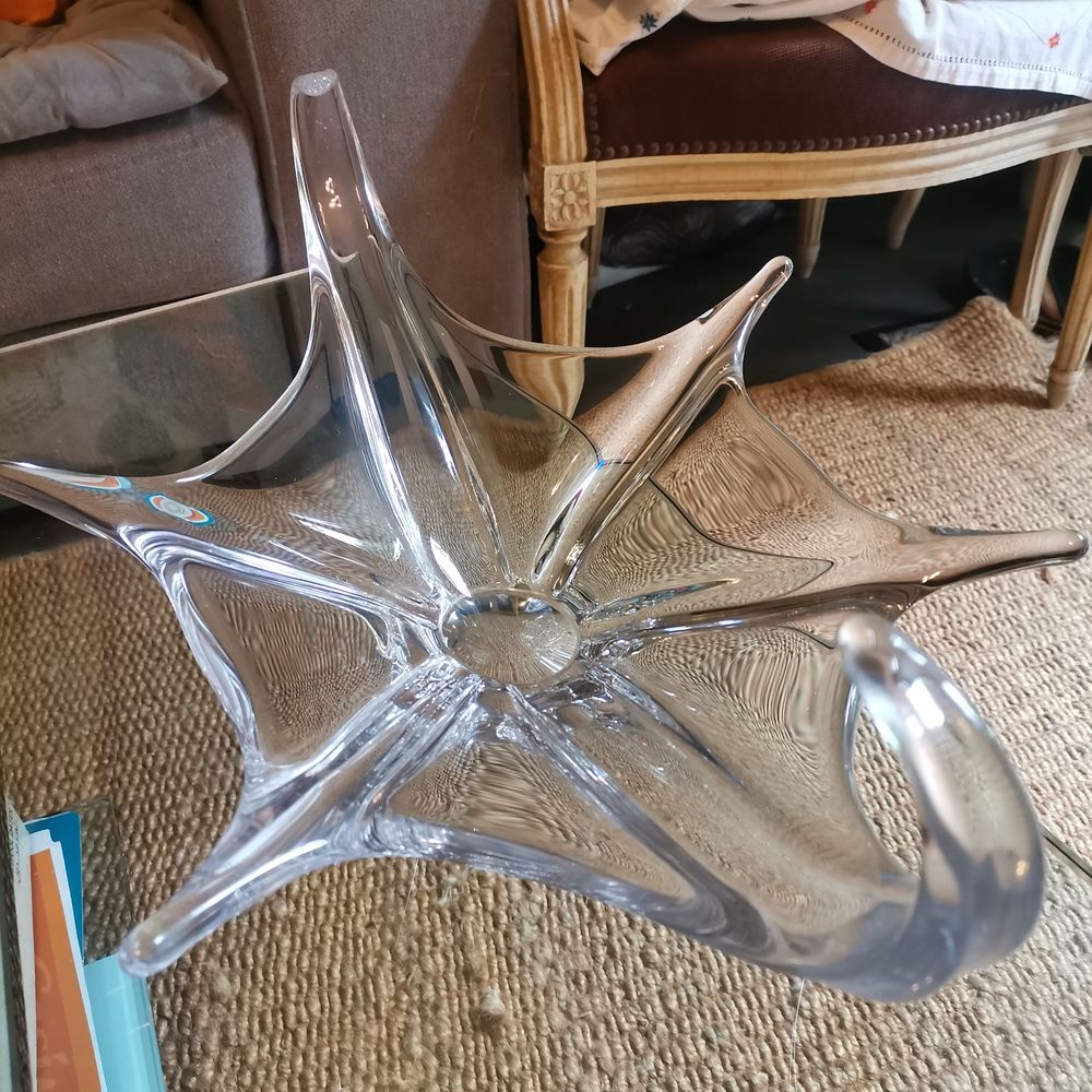 3 Coupes en verre design vintage Décoration