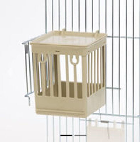   Nichoir pour volire et cage d'levage oiseaux 