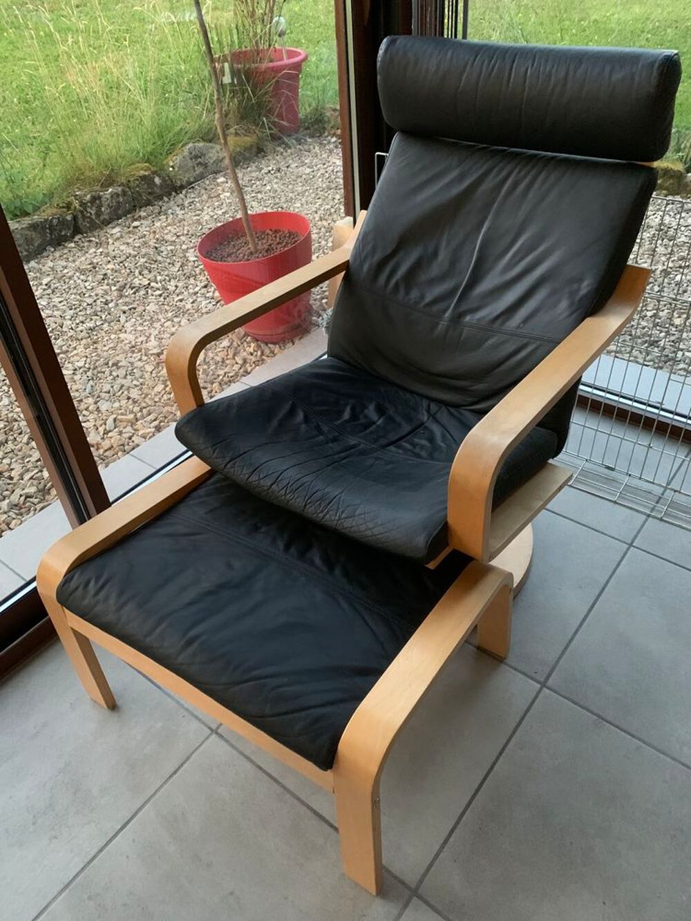 Fauteuil avec repose pied Meubles
