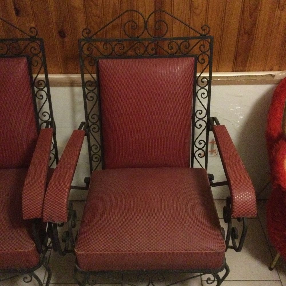 Fauteuils en fer'forget Meubles