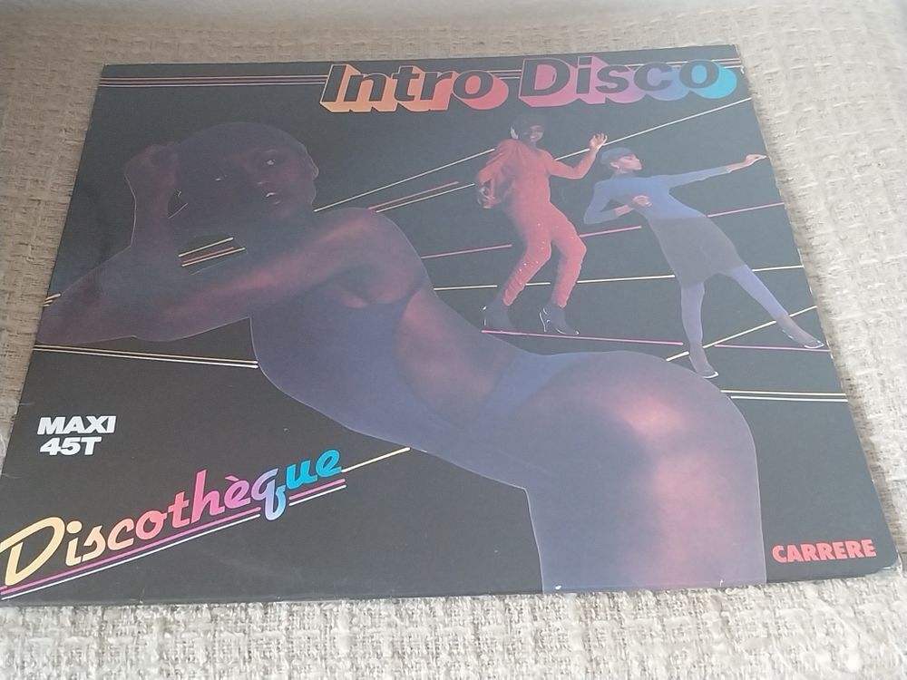 Discoth&egrave;que-Intro Disco-Maxi 45T-Disque Vinyle CD et vinyles