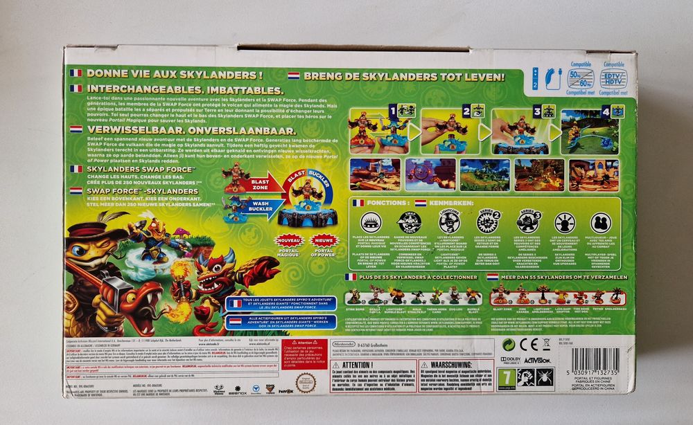 Coffret Jeu Nintendo Wii Skylanders Swap Force Consoles et jeux vidéos