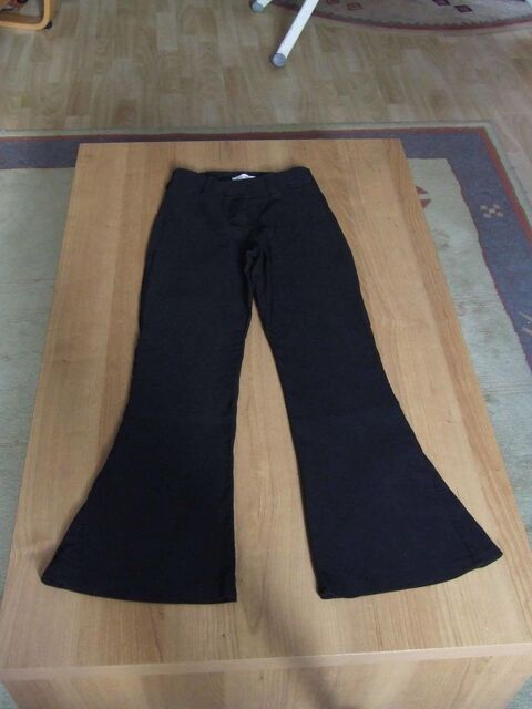 Pantalon patte d'�l�phant, PIMKIE, Noir, T. 36, TBE 8 Bagnolet (93)