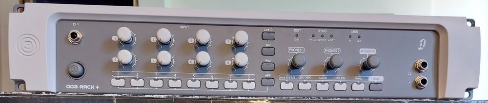 Interface audio Digidesign 003 Rack+ Audio et hifi