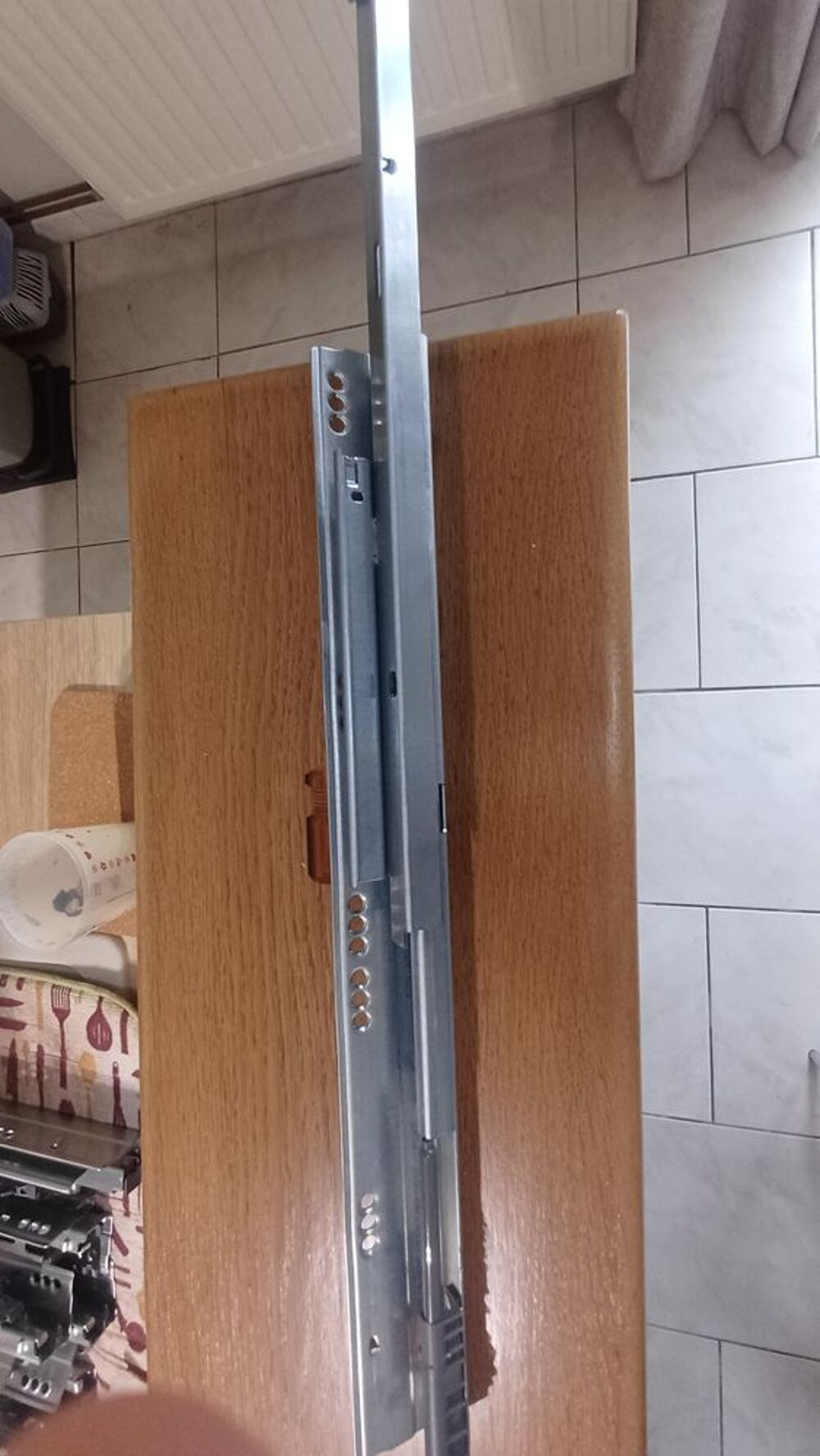 glissi&egrave;res tiroirs cuisine Bricolage