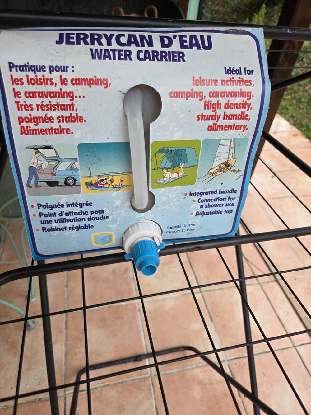 jerrican camping 15 L Cuisine