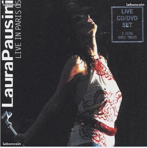 coffret cd +dvd Laura Pausini? Live In Paris 05 10 Martigues (13)