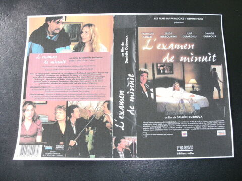 Film :   L 'examen de minuit   35 Saint-Médard-en-Jalles (33)
