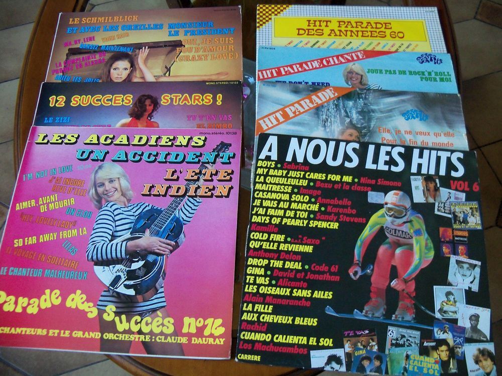 Vinyles 33t CD et vinyles