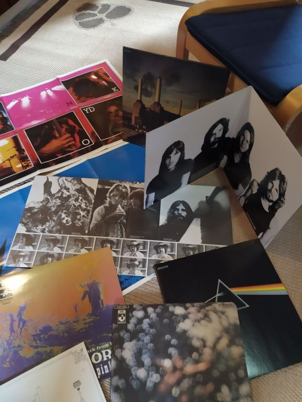 coffret pink Floyd CD et vinyles