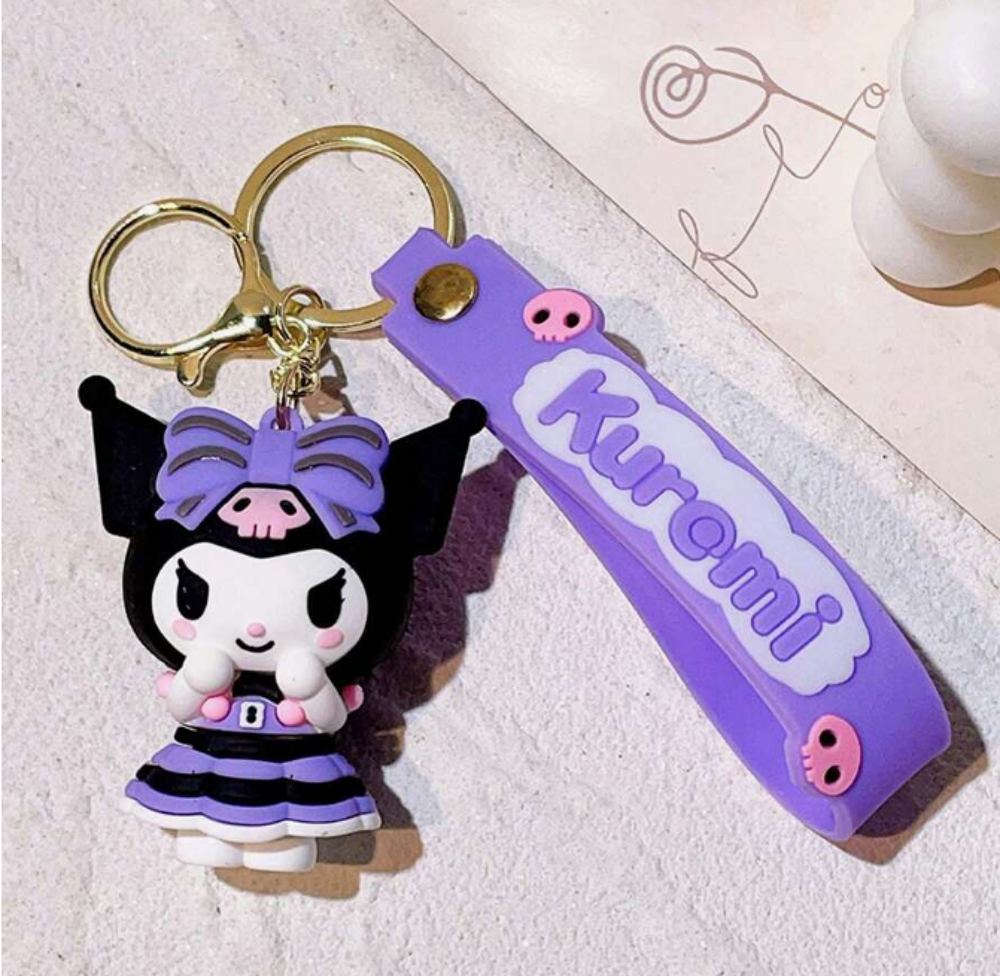 Porte-cl KUROMI japon manga anime mode hello kitty kawaii 