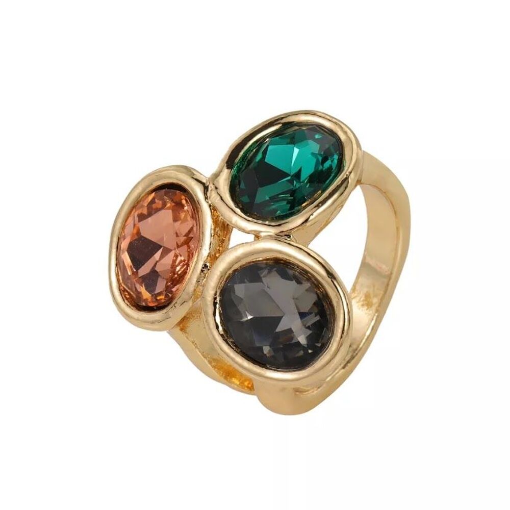 Bague Multicolore boh&egrave;me chic Bijoux et montres