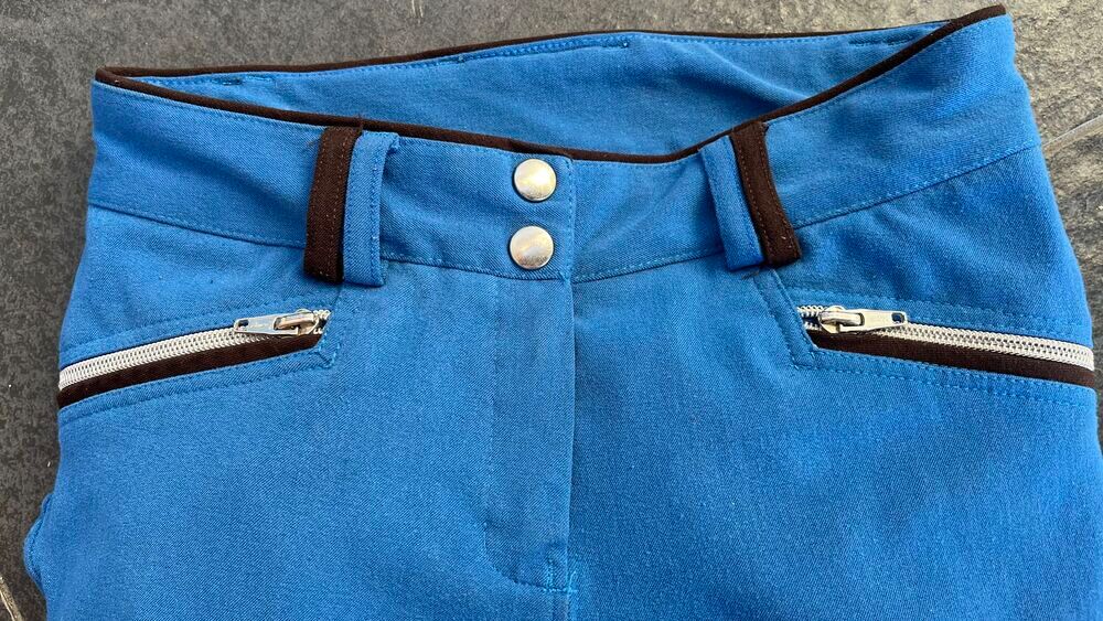 Pantalon d'&eacute;quitation Equiplus bleu Sports