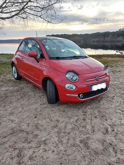 Fiat 500 1.2 69 ch Eco Pack Lounge 2019 occasion Biscarrosse 40600