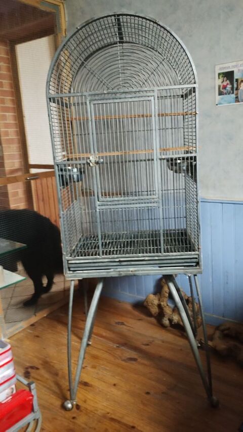 Cage oiseaux 1,62 avec pied 30 02700 Fri�res-faillou�l