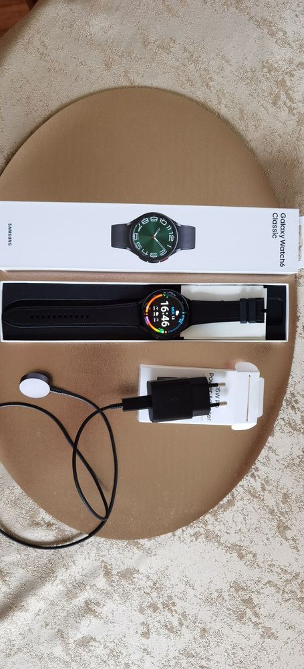 Montre connect&eacute;e samsung galaxie watch 6 47mm Bijoux et montres
