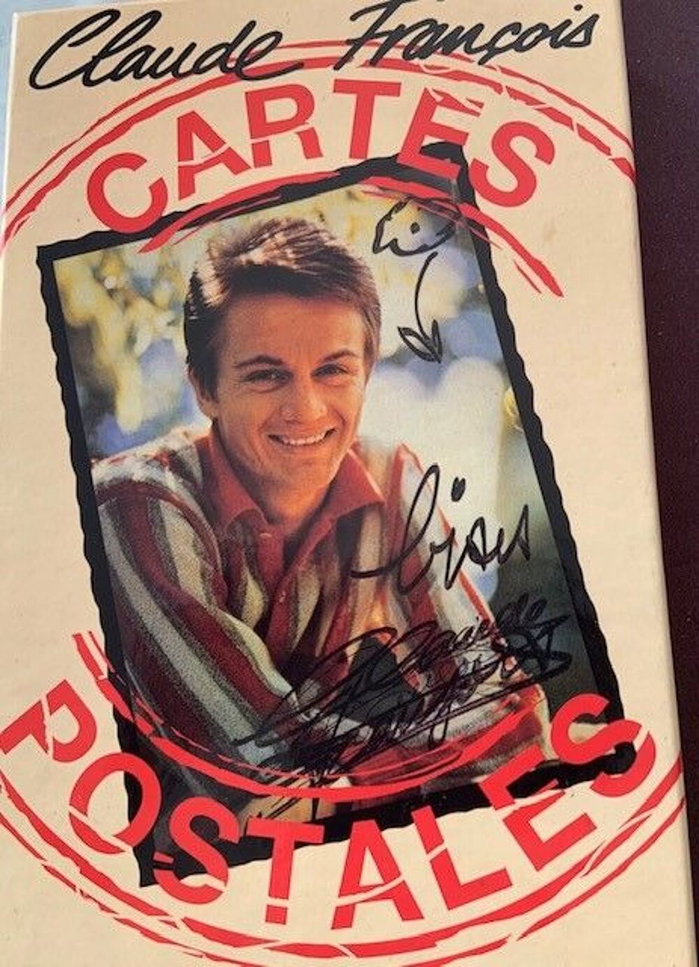 Coffret Collector CD "Cartes Postales" Claude Fran&ccedil;ois" CD et vinyles
