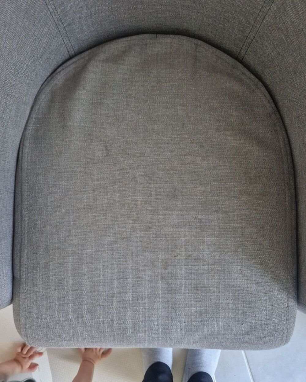 Fauteuil cabriolet gris Meubles