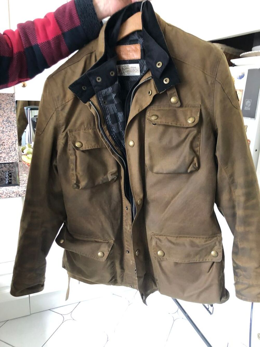 veste de moto vintage Original Driver &laquo;&nbsp;Cir&eacute;&nbsp;&raquo; Vêtements