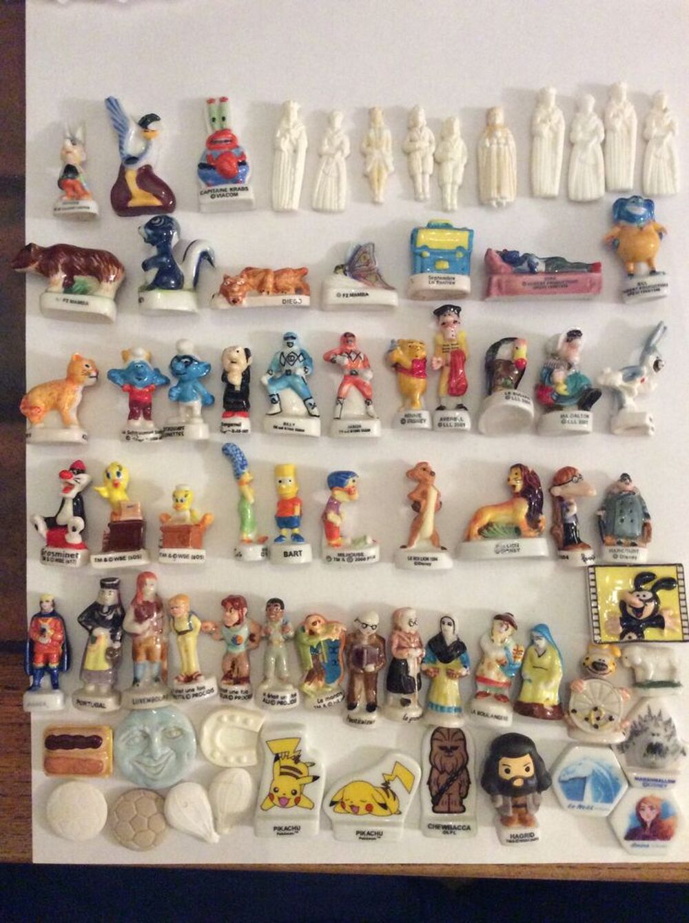 Figurines de galette des rois 