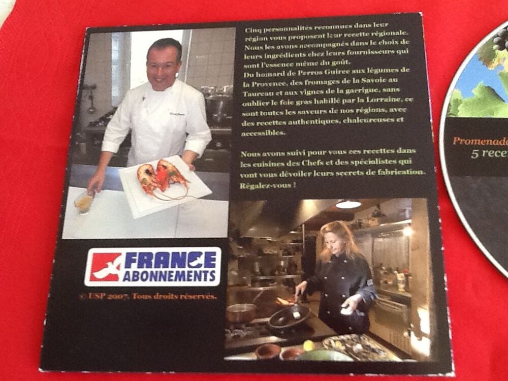 DVD 5 RECETTES du TERROIR - PROMENADES GOURMANDES Cuisine