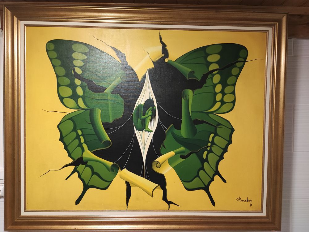 La m&eacute;tamorphose. Décoration