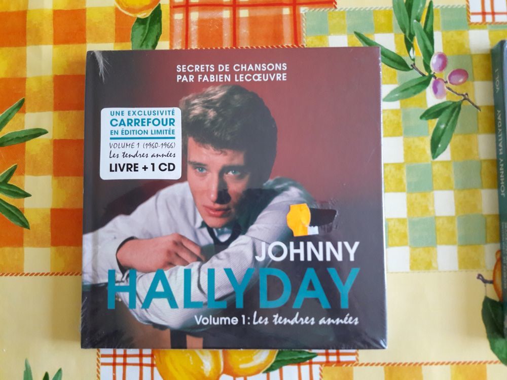 VOL N&deg;1 SECRETS de CHANSON 1960-1966 JOHNNY HALLYDAY CD et vinyles