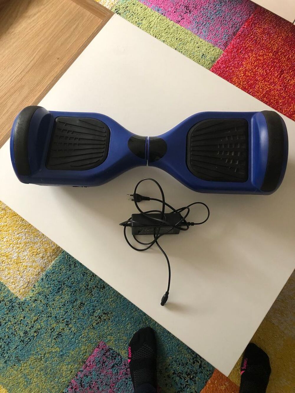 Hoverboard bleu et noir Meubles