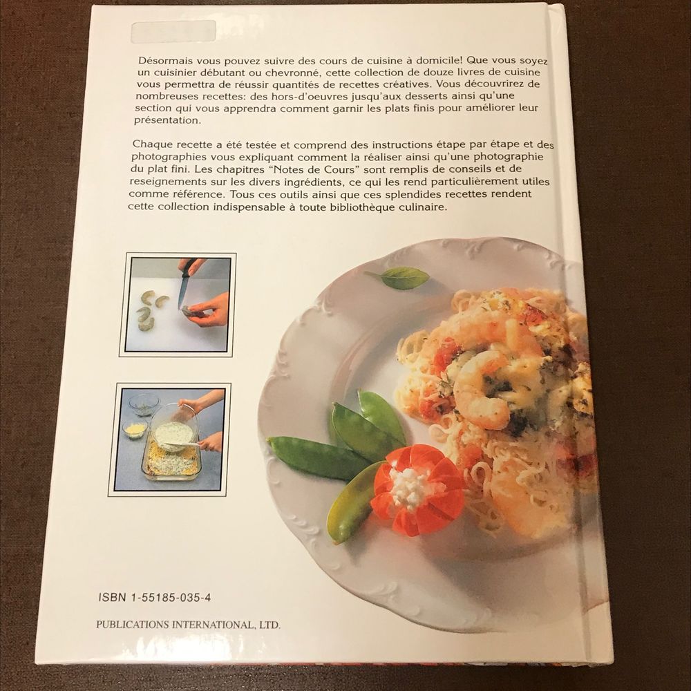 Le Livre de Cours de Cuisine Complet &eacute;tape par &eacute;tape Livres et BD