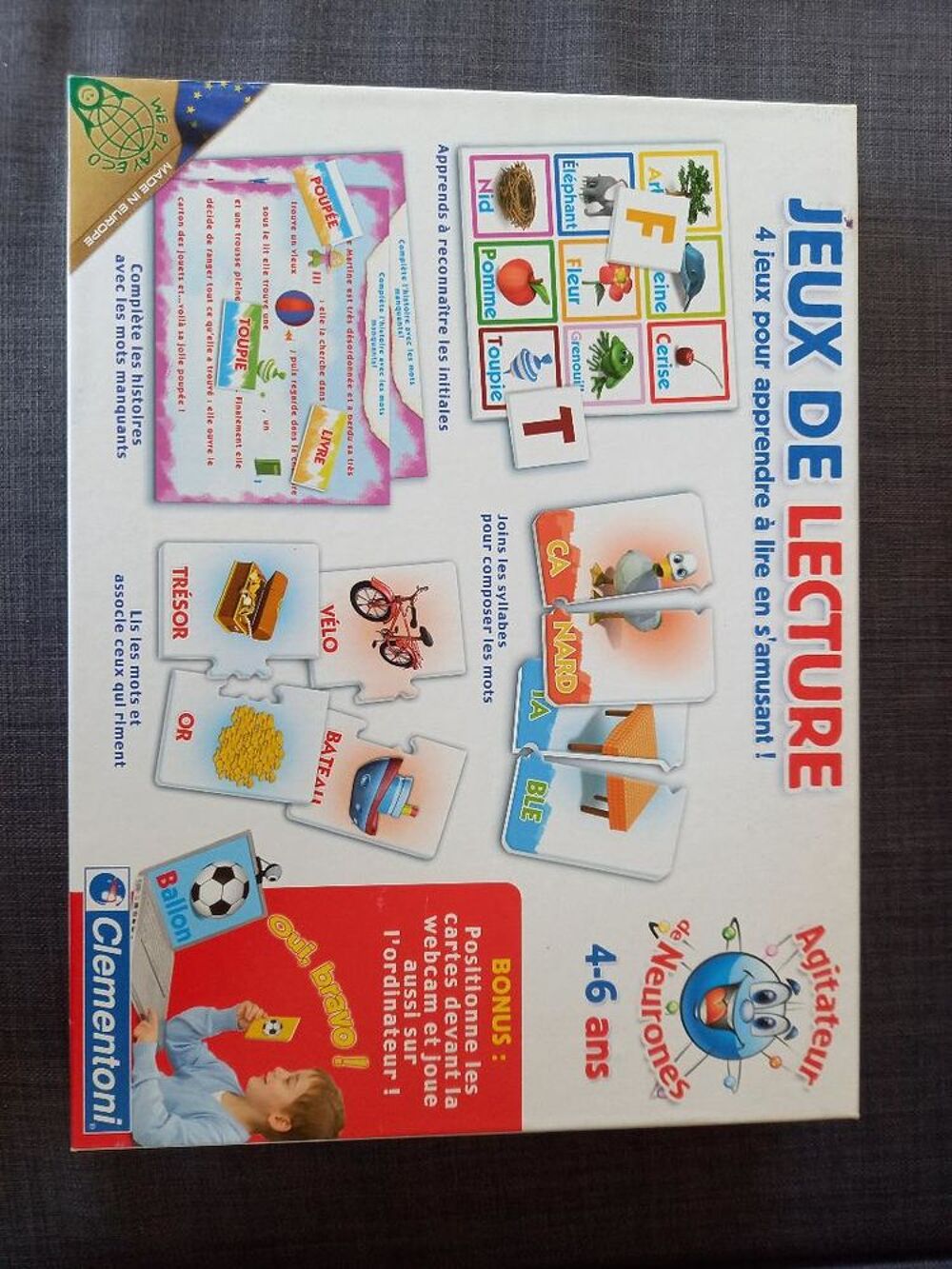 Jeux de lecture &agrave; partir de 4-6 ans Jeux / jouets