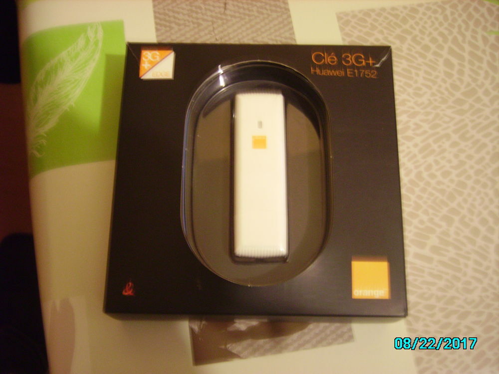 cl&eacute; 3 G + orange Matériel informatique