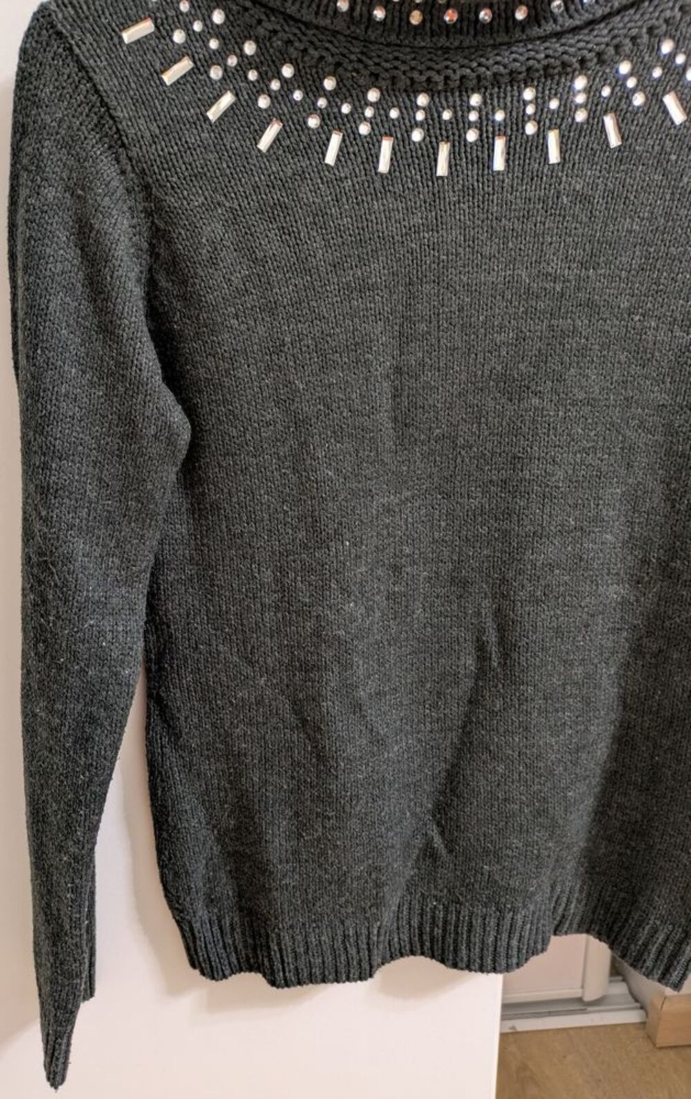 Pull gris Vêtements
