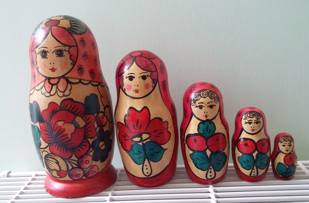 Poup&eacute;es Russes Matriochkas 