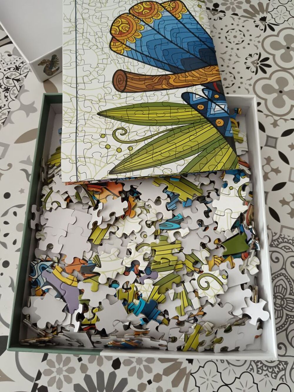 Puzzle Zen 500 pieces complet Jeux / jouets