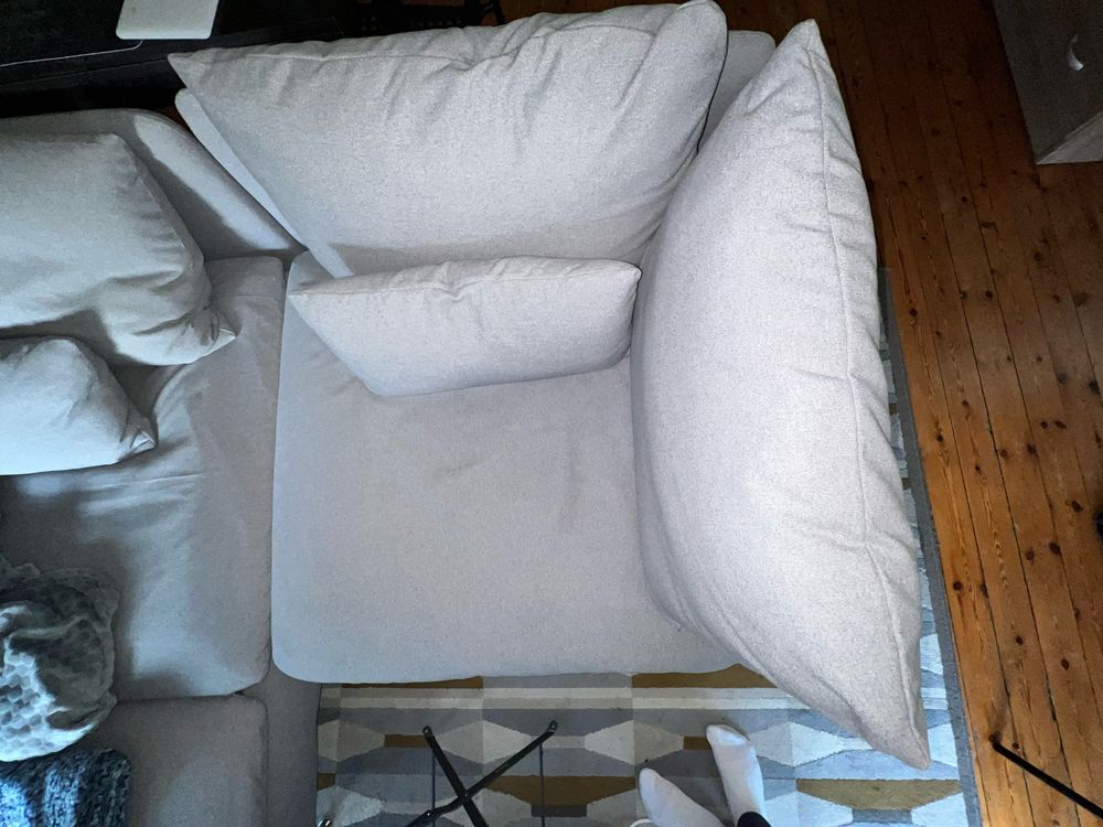 Fauteuil d'angle ikea Soderhamn gris (quasi neuf) Meubles