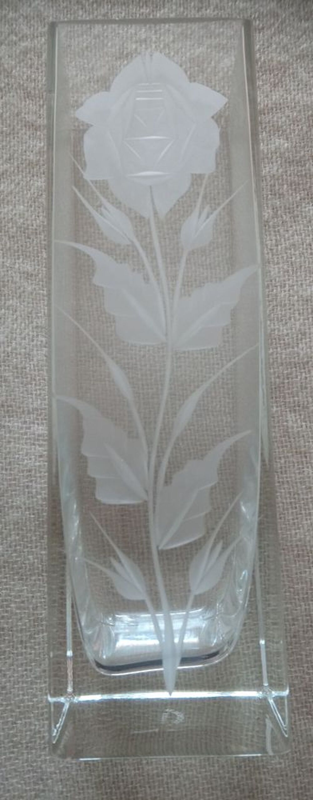 GRAND VASE EN VERRE SOUFFL&Eacute; Décoration