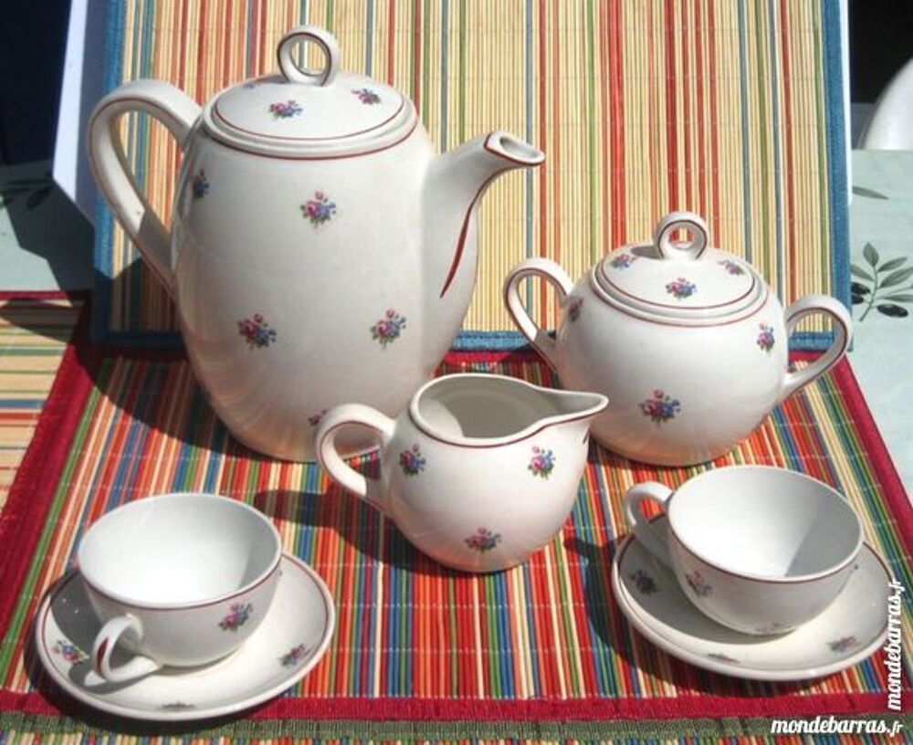 Service &agrave; Caf&eacute; en Porcelaine Cuisine