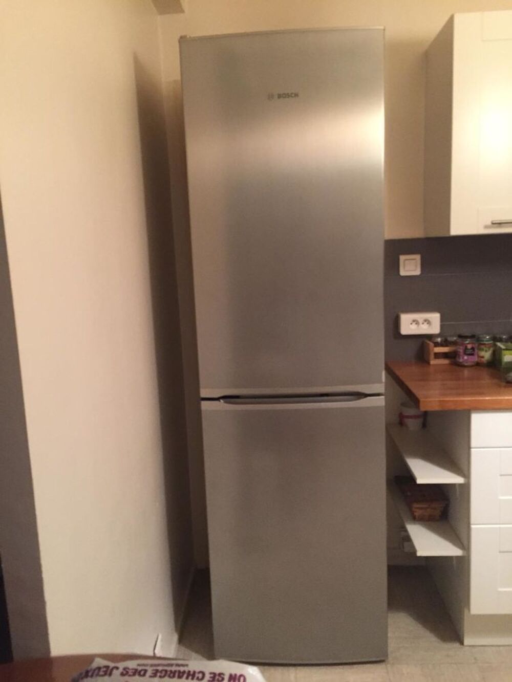 Frigo/cong&eacute;lateur Inox Bosch Electroménager