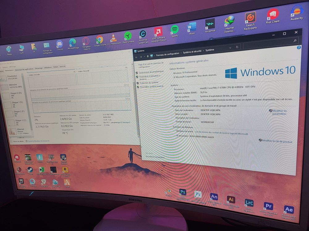 PC streaming &amp; Gaming / Setup Gaming tout compris Matériel informatique