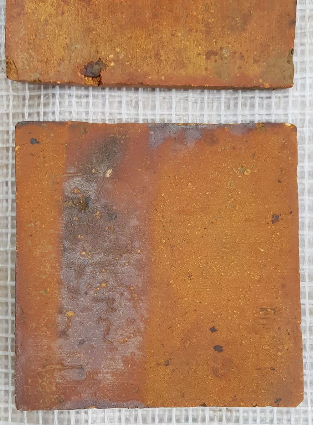 Tomettes en terre cuite carr&eacute;es Bricolage